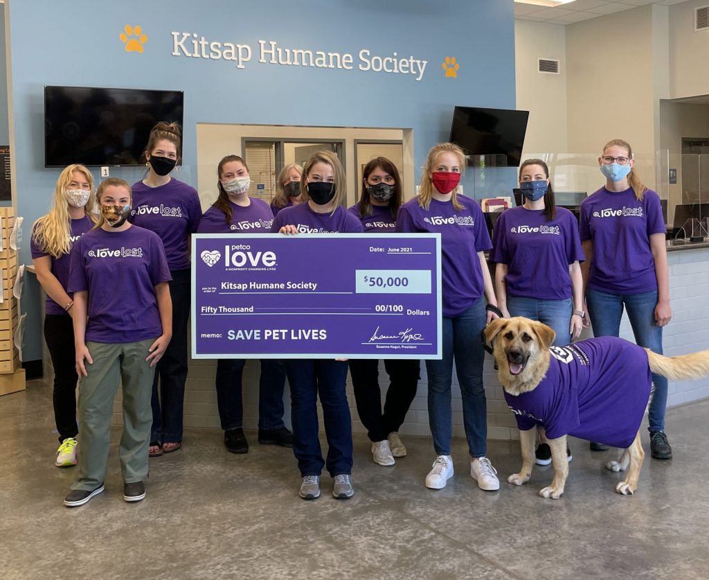 Kitsap Humane Society KHS is the Recipient of Several Generous